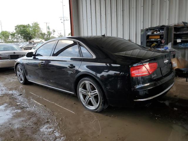 WAURGAFD1DN000808 - 2013 AUDI A8 L QUATTRO BLACK photo 2