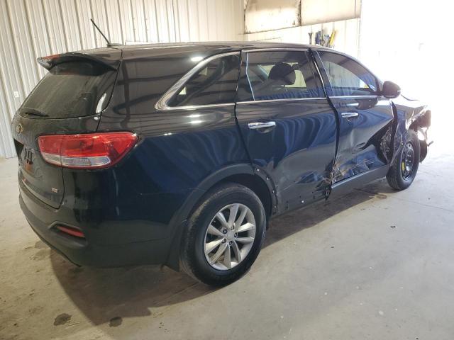 5XYPG4A30JG431475 - 2018 KIA SORENTO LX BLACK photo 3