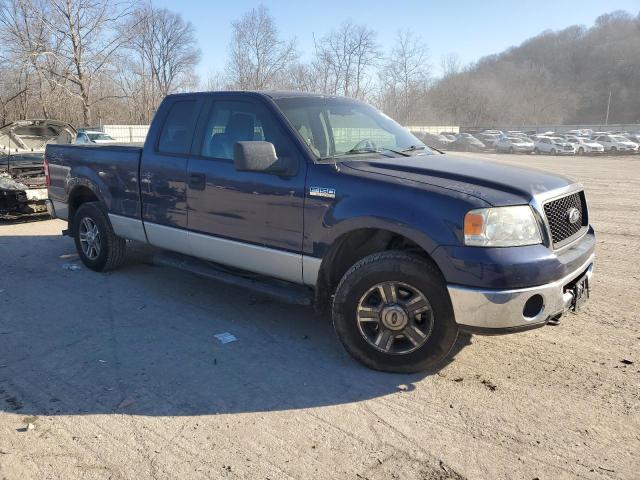 1FTPX14V07FA02201 - 2007 FORD F150 BLUE photo 4