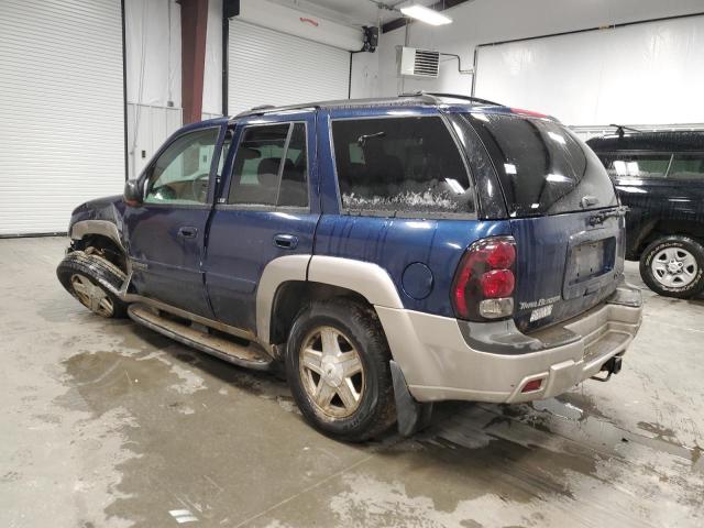 1GNDT13SX32185590 - 2003 CHEVROLET TRAILBLAZR BLUE photo 2