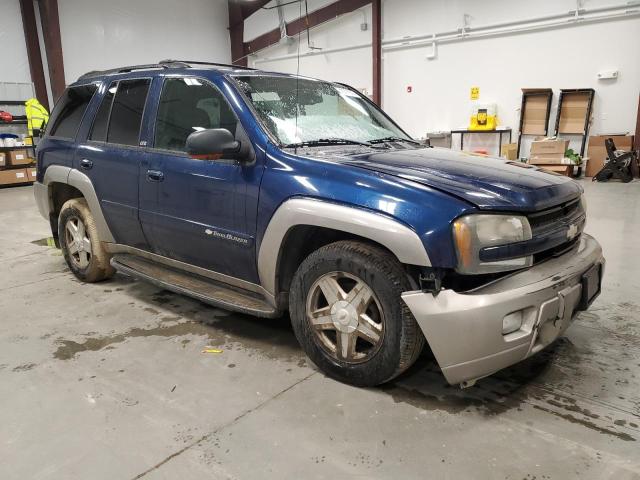 1GNDT13SX32185590 - 2003 CHEVROLET TRAILBLAZR BLUE photo 4