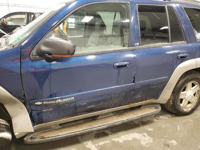 1GNDT13SX32185590 - 2003 CHEVROLET TRAILBLAZR BLUE photo 7