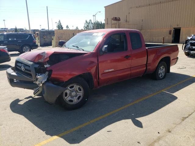 5TETX22N08Z504931 - 2008 TOYOTA TACOMA ACCESS CAB 红色 照片 1
