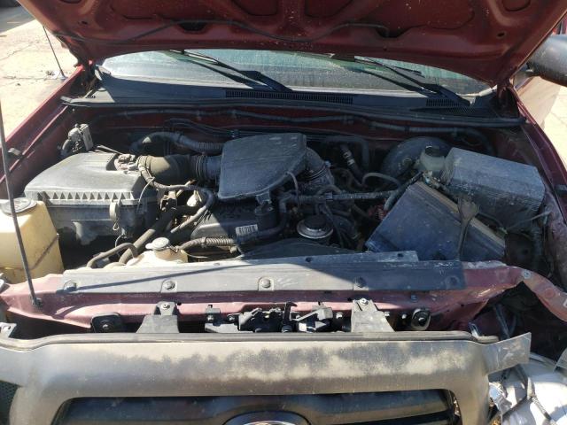 5TETX22N08Z504931 - 2008 TOYOTA TACOMA ACCESS CAB 红色 照片 11