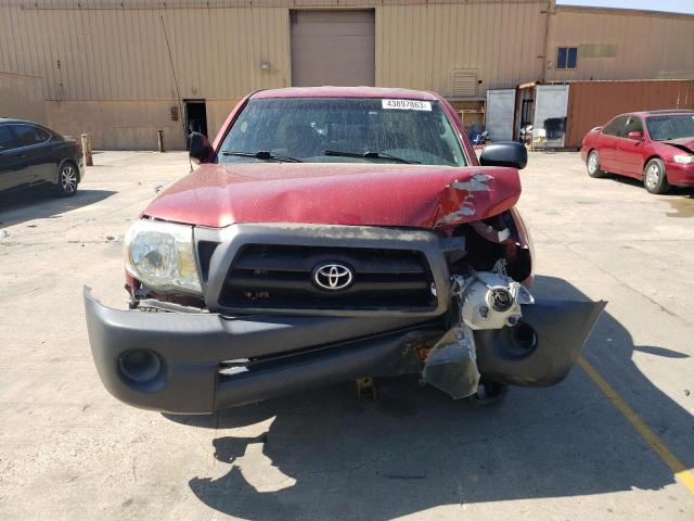 5TETX22N08Z504931 - 2008 TOYOTA TACOMA ACCESS CAB 红色 照片 5