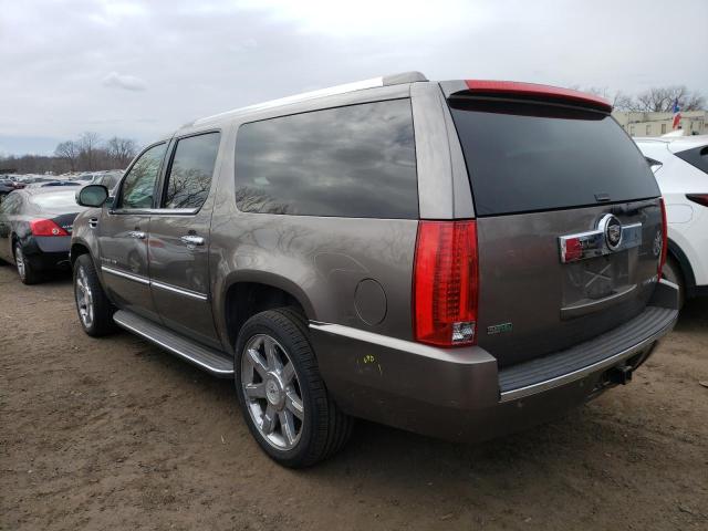 1GYS4HEF6BR393021 - 2011 CADILLAC ESCALADE ESV LUXURY BROWN photo 2