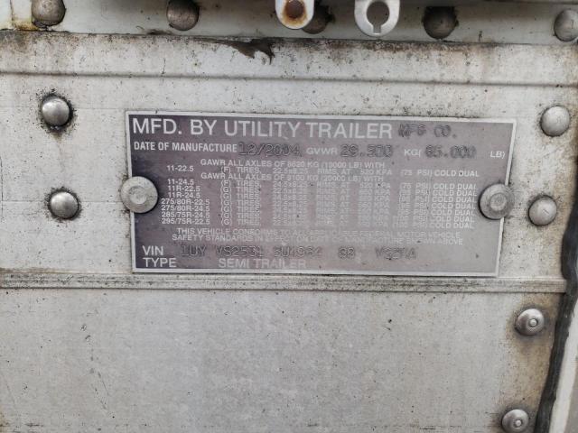 1UYVS25315U496488 - 2005 UTILITY TRAILER Weiß Foto 10