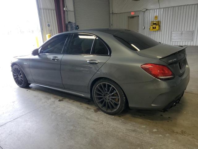 55SWF6EB4KU304456 - 2019 MERCEDES-BENZ C 43 AMG GRAY photo 2