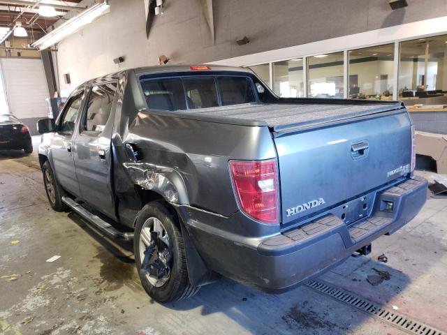 5FPYK1F5XAB002483 - 2010 HONDA RIDGELINE RTL GRAY photo 2