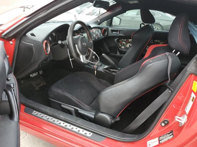 JF1ZNAA18G8704454 - 2016 TOYOTA SCION FR-S RED photo 7