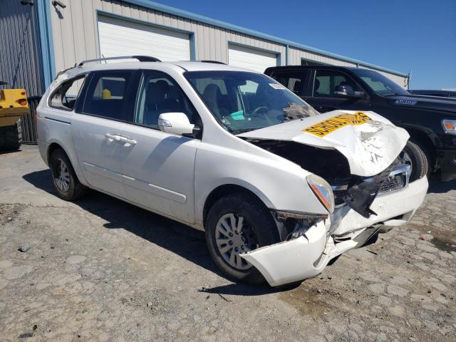 KNDMG4C77C6475661 - 2012 KIA SEDONA LX WHITE photo 4