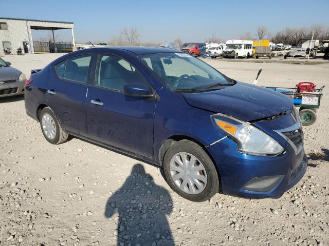 3N1CN7AP1JL802311 - 2018 NISSAN VERSA S BLUE photo 4