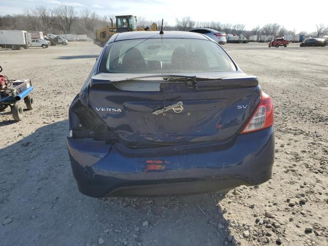 3N1CN7AP1JL802311 - 2018 NISSAN VERSA S BLUE photo 6