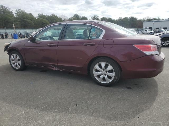 1HGCP26829A168314 - 2009 HONDA ACCORD EXL MAROON photo 2