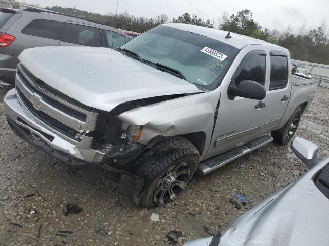 3GCPKREA4BG336845 - 2011 CHEVROLET SILVERADO K1500 LS SILVER photo 1