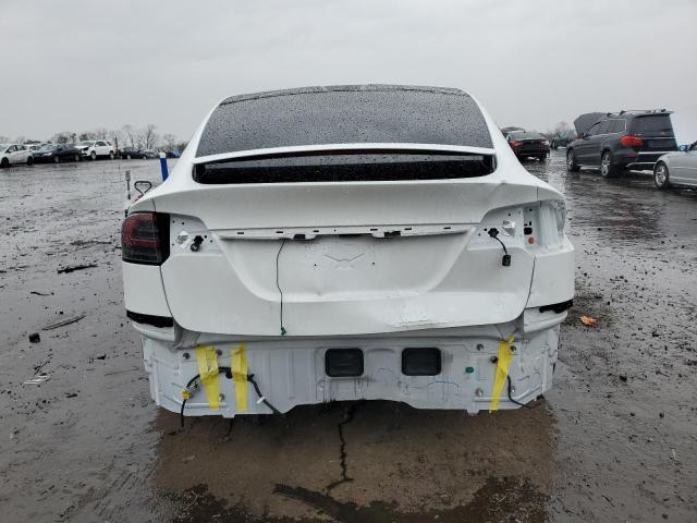 7SAXCDE50PF425489 - 2023 TESLA MODEL X WHITE photo 6