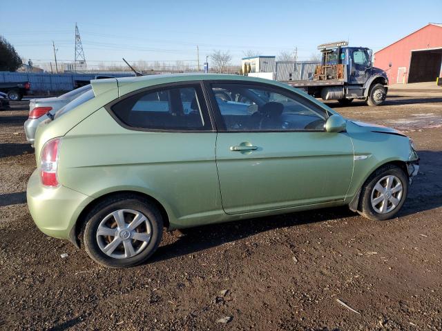 KMHCN35C87U035970 - 2007 HYUNDAI ACCENT BASE GREEN photo 3