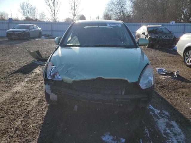 KMHCN35C87U035970 - 2007 HYUNDAI ACCENT BASE GREEN photo 5