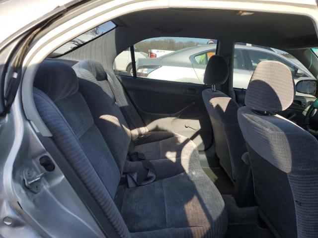 2HGEJ6613YH519851 - 2000 HONDA CIVIC BASE SILVER photo 10