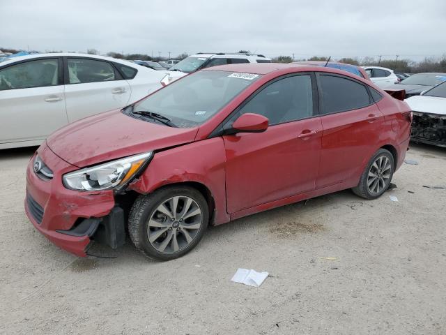 KMHCT4AE4HU281354 - 2017 HYUNDAI ACCENT SE RED photo 1