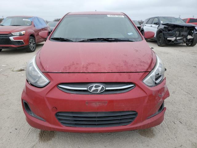 KMHCT4AE4HU281354 - 2017 HYUNDAI ACCENT SE RED photo 5