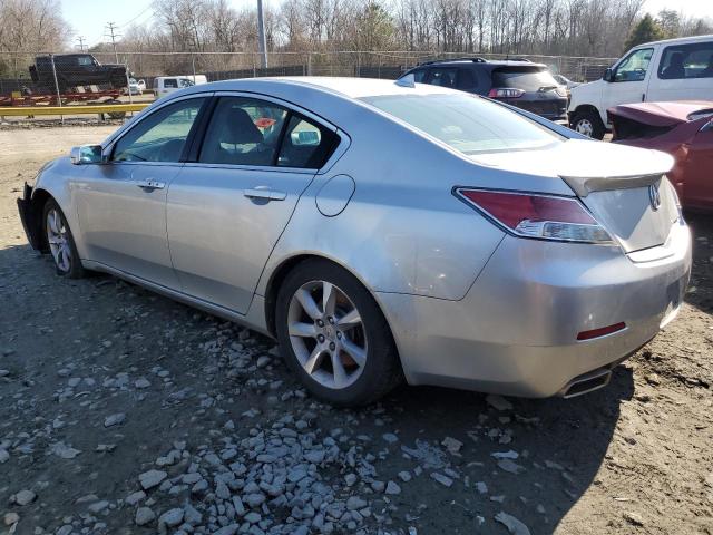 19UUA8F55DA007236 - 2013 ACURA TL TECH SILVER photo 2