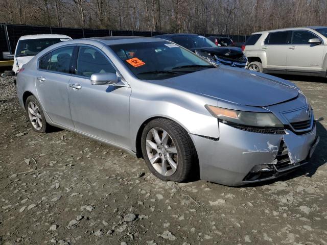 19UUA8F55DA007236 - 2013 ACURA TL TECH SILVER photo 4