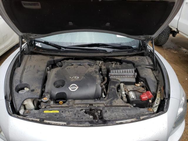 1N4AA5AP3EC909257 - 2014 NISSAN MAXIMA S SILVER photo 11