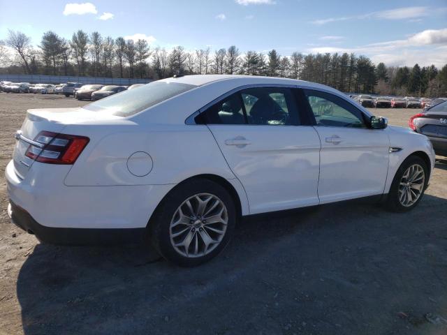 1FAHP2F81EG100653 - 2014 FORD TAURUS LIM WHITE photo 3