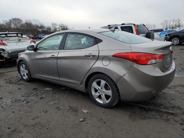 5NPDH4AE5DH332505 - 2013 HYUNDAI ELANTRA GLS TAN photo 2