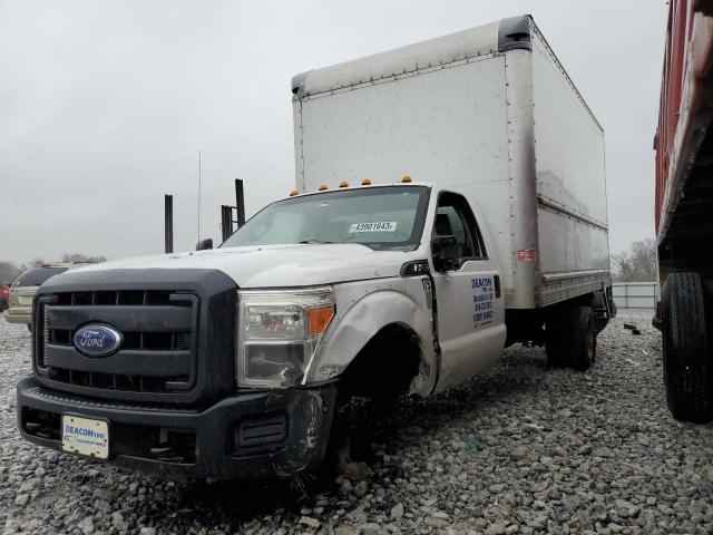 1FDUF4GY6FED21793 - 2015 FORD F450 SUPER DUTY WHITE photo 1