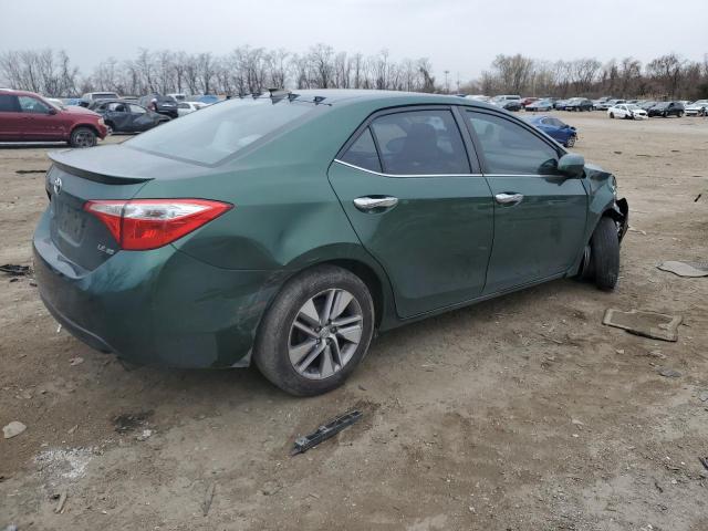 2T1BPRHE3EC113429 - 2014 TOYOTA COROLLA ECO GREEN photo 3