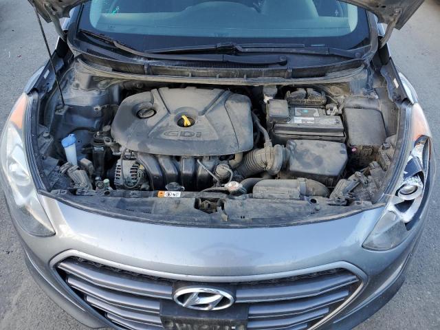 KMHD35LH7GU291456 - 2016 HYUNDAI ELANTRA GT GRAY photo 11