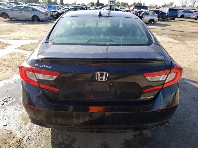 1HGCV1F33JA239738 - 2018 HONDA ACCORD SPORT BLACK photo 6