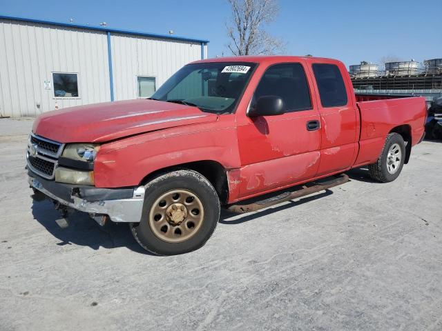 1GCEC19X06Z285144 - 2006 CHEVROLET SILVERADO C1500 RED photo 1