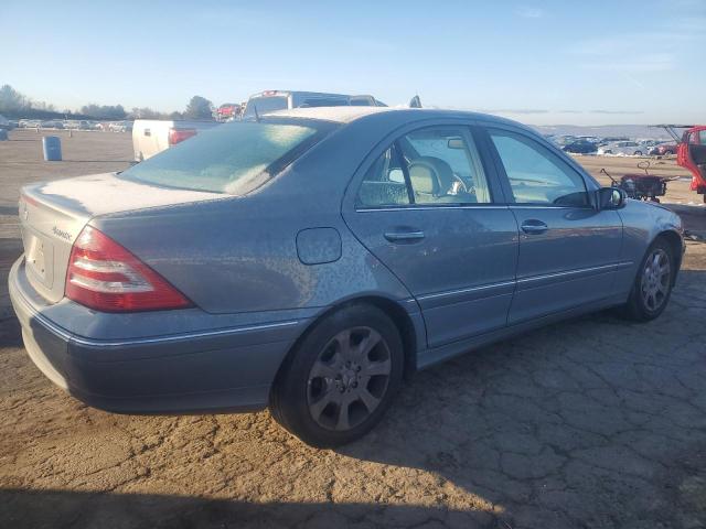 WDBRF92H76F773484 - 2006 MERCEDES-BENZ C 280 4MATIC GRAY photo 3