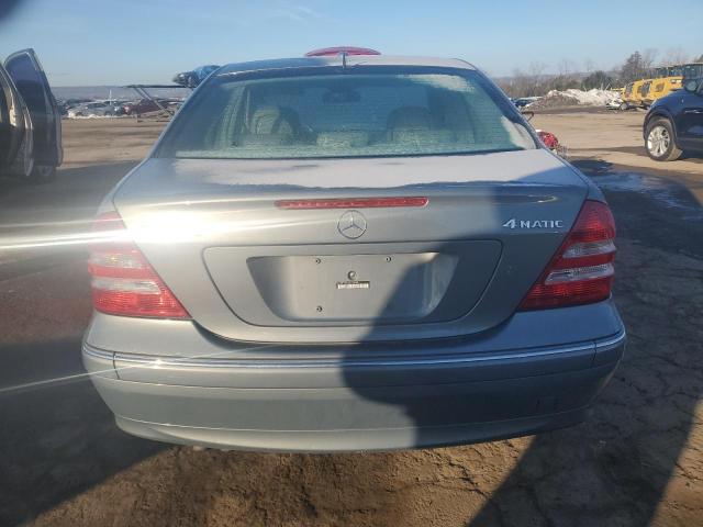 WDBRF92H76F773484 - 2006 MERCEDES-BENZ C 280 4MATIC GRAY photo 6