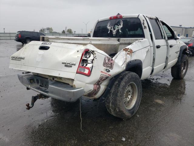 3D7KU28D24G217461 - 2004 DODGE RAM 2500 ST WHITE photo 3