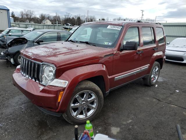 1J8GN58K59W534231 - 2009 JEEP LIBERTY LIMITED RED photo 1