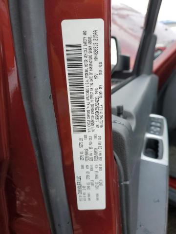 1J8GN58K59W534231 - 2009 JEEP LIBERTY LIMITED RED photo 12