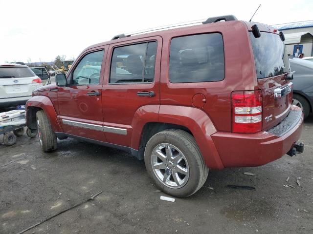 1J8GN58K59W534231 - 2009 JEEP LIBERTY LIMITED RED photo 2