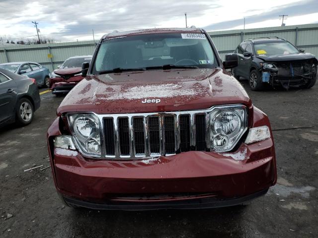 1J8GN58K59W534231 - 2009 JEEP LIBERTY LIMITED RED photo 5