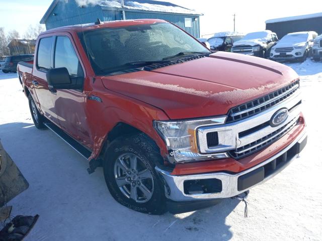 1FTEW1E58LFA20058 - 2020 FORD F150 SUPERCREW RED photo 4