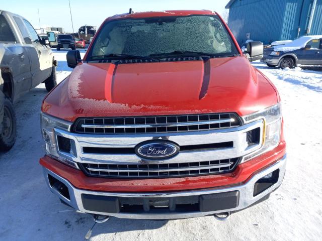 1FTEW1E58LFA20058 - 2020 FORD F150 SUPERCREW RED photo 5