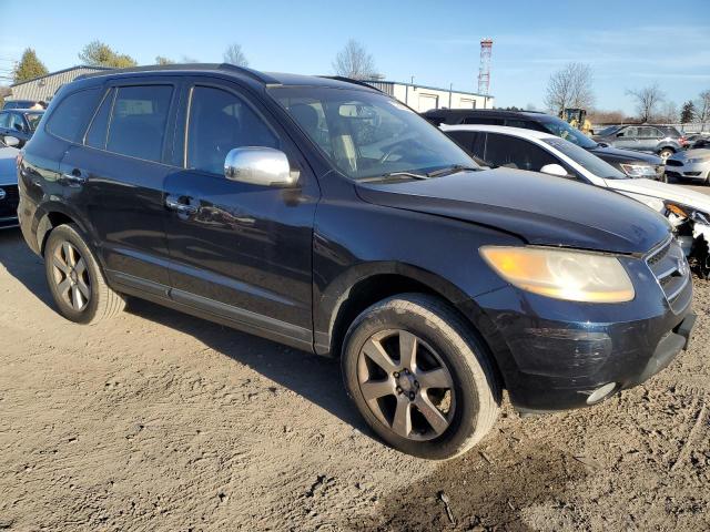 5NMSH73E19H238695 - 2009 HYUNDAI SANTA FE SE BLUE photo 4