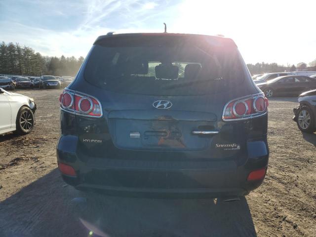 5NMSH73E19H238695 - 2009 HYUNDAI SANTA FE SE BLUE photo 6