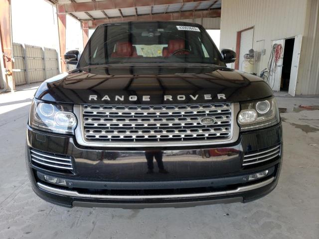 SALGV2EF9EA137120 - 2014 LAND ROVER RANGE ROVE AUTOBIOGRAPHY BLACK photo 5