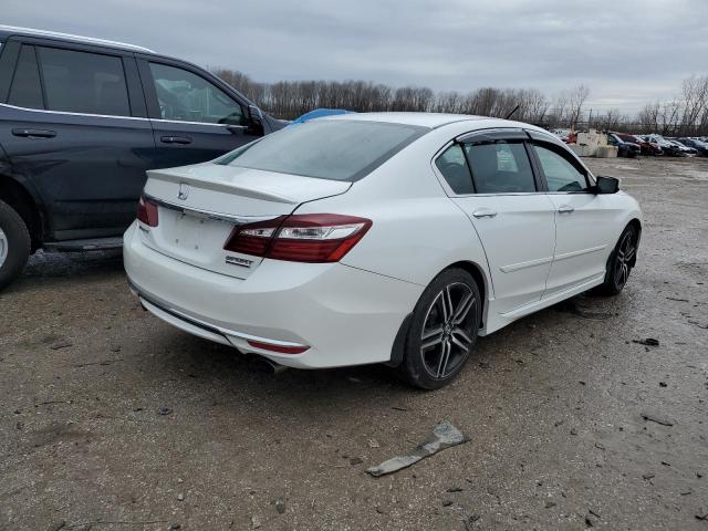 1HGCR2F11HA292490 - 2017 HONDA ACCORD SPORT SPECIAL EDITION WHITE photo 3