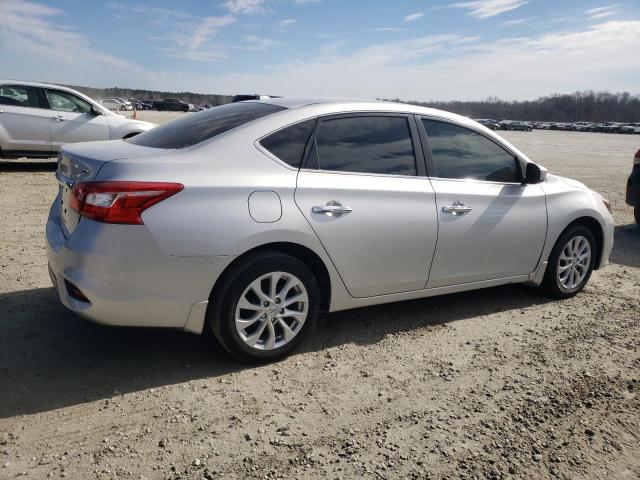 3N1AB7AP2KL603768 - 2019 NISSAN SENTRA S SILVER photo 3