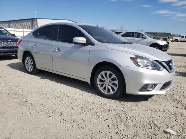 3N1AB7AP2KL603768 - 2019 NISSAN SENTRA S SILVER photo 4